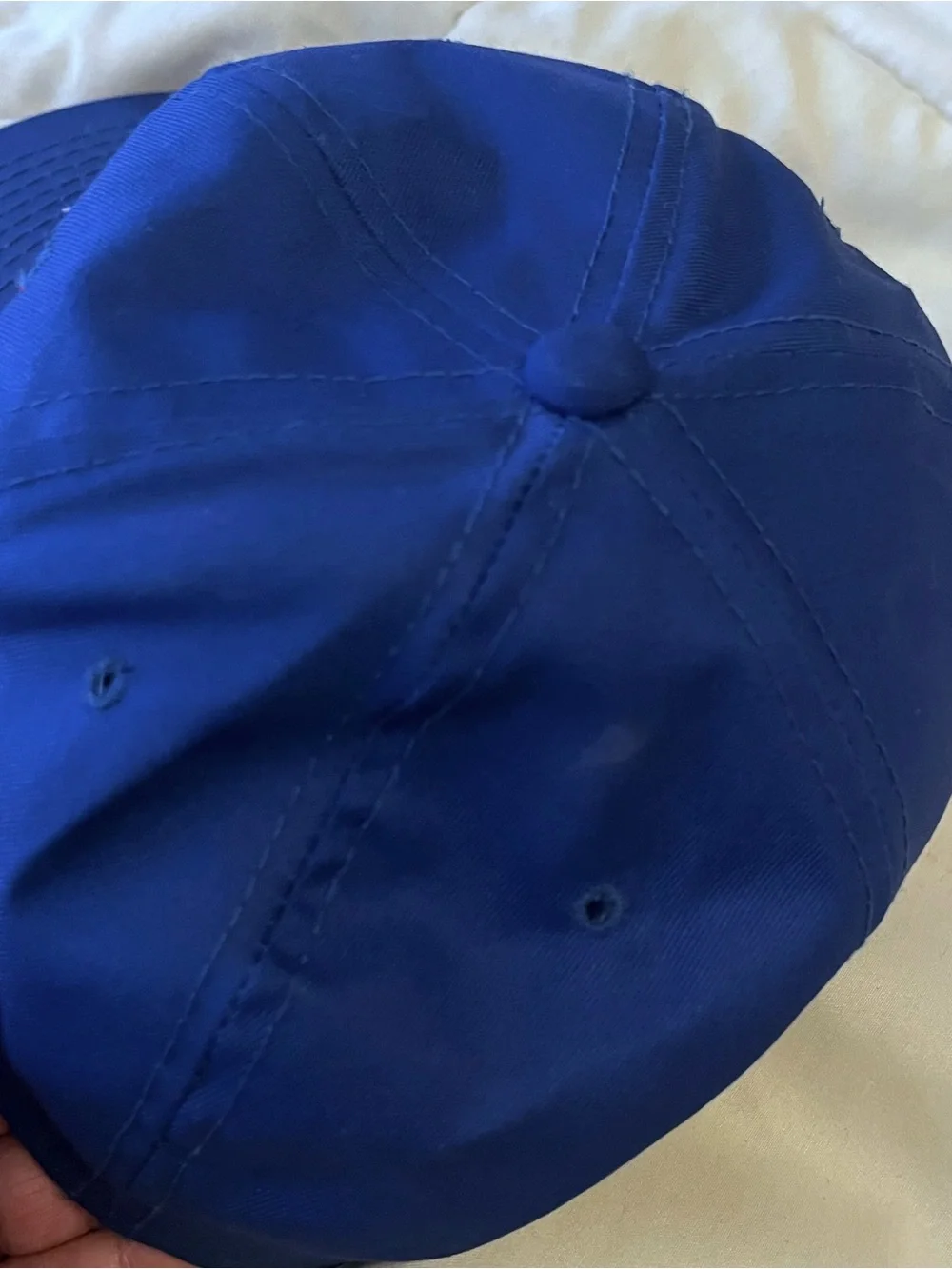 Vintage Youngan NFL Blue Buffalo Bills Logo Snapback Hat